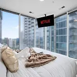 New! Luxury Champagne Towers Kingbed Freeparking