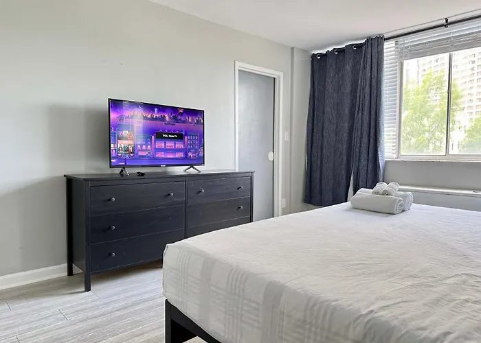 Atlanta Downtown! Onsite Parking! 2Bd! City View! Lm509