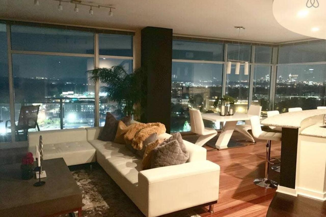 Exquisite Polished Panoramic Buckhead Penthouse-designed Apartment