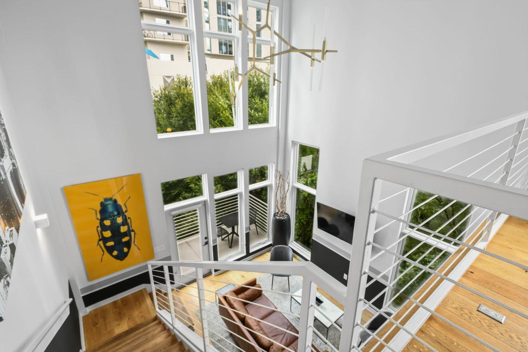 Apartment Stupendous Heart Of Piedmont Park Two Story Loft