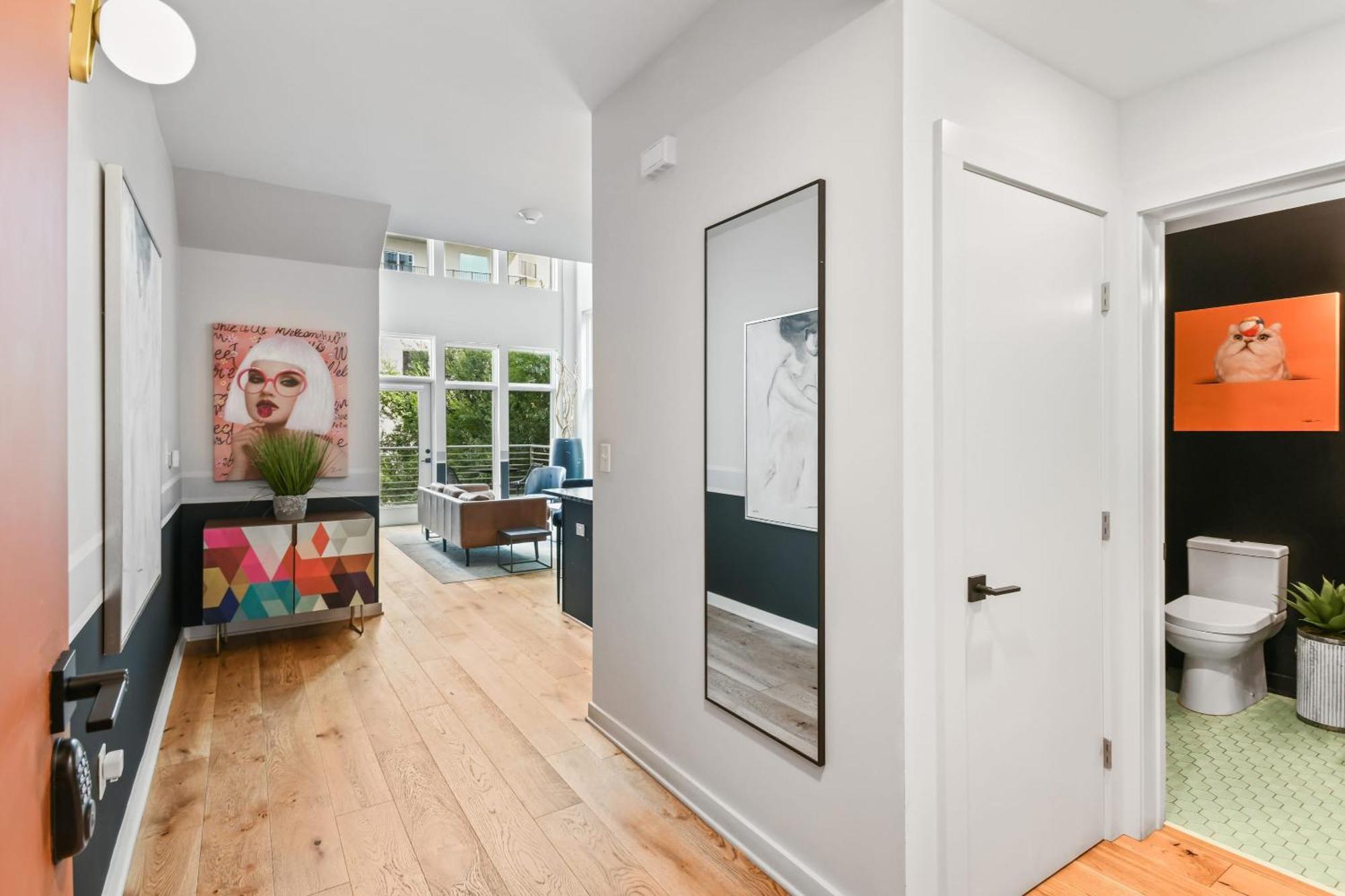 Stupendous Heart Of Piedmont Park Two Story Loft Apartment Atlanta