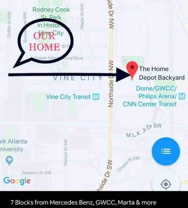 Friendly Cozy Blue House Holiday home Atlanta