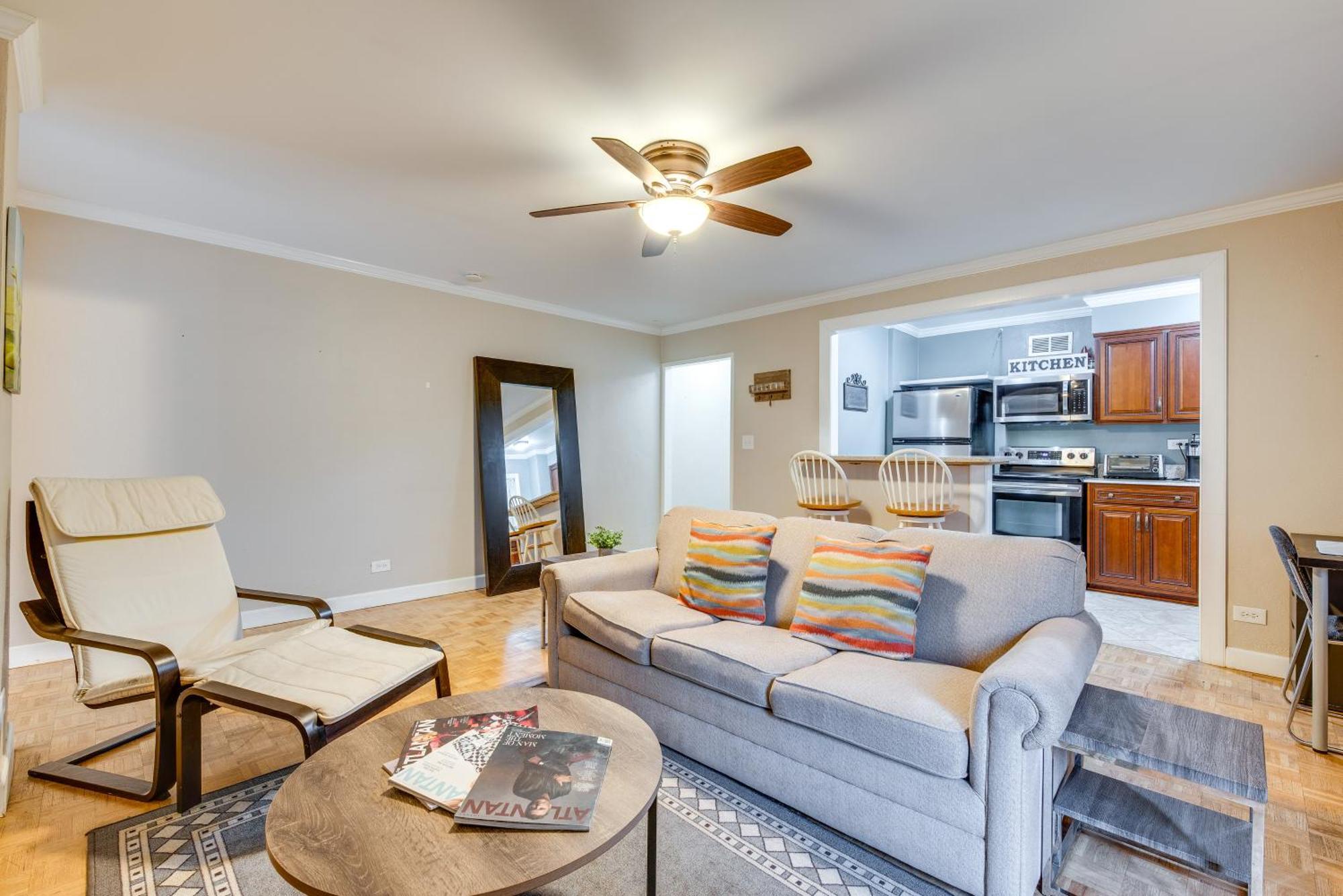 Downtown Balcony, Walkable Area