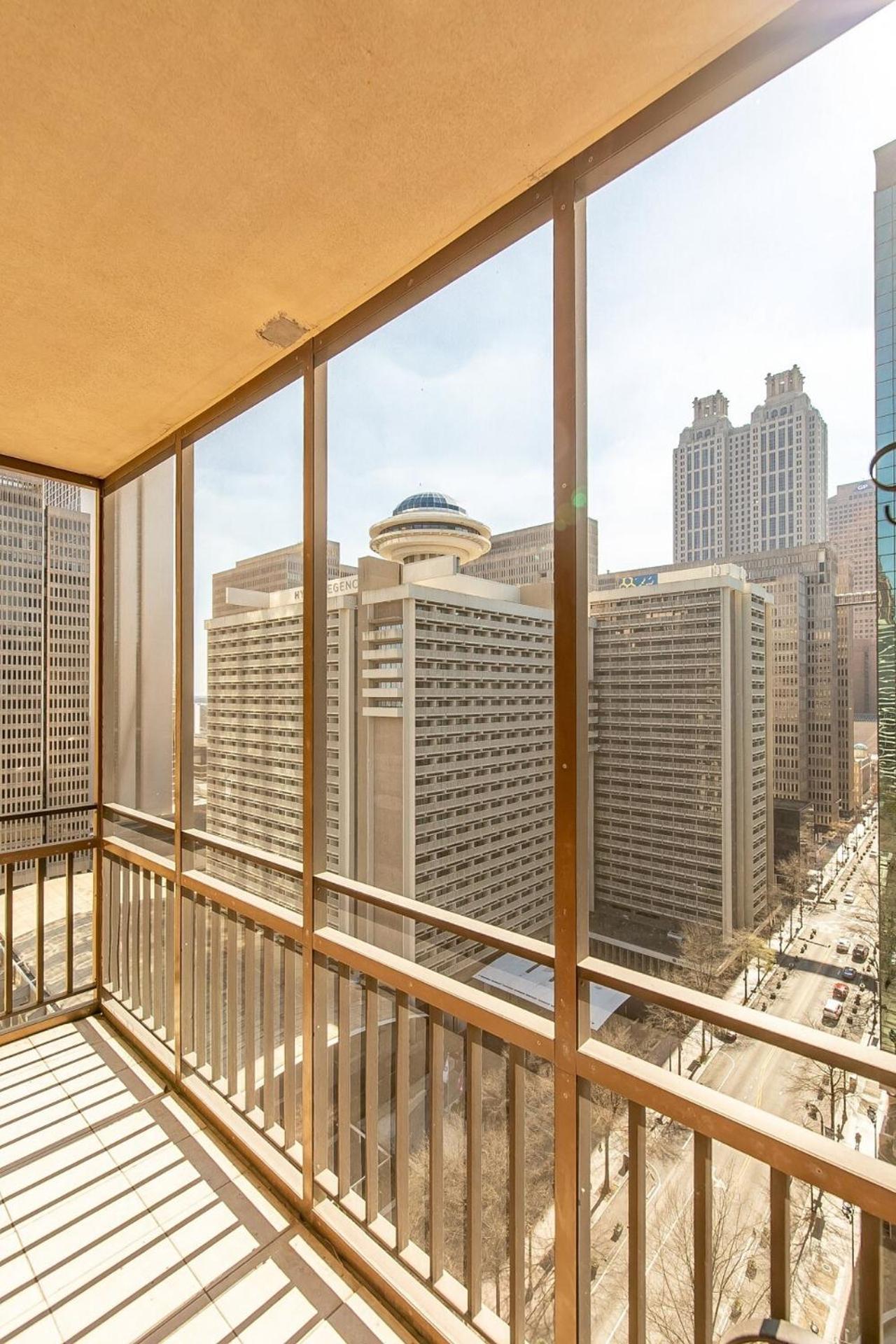 High Rise Downtown With Skyline View