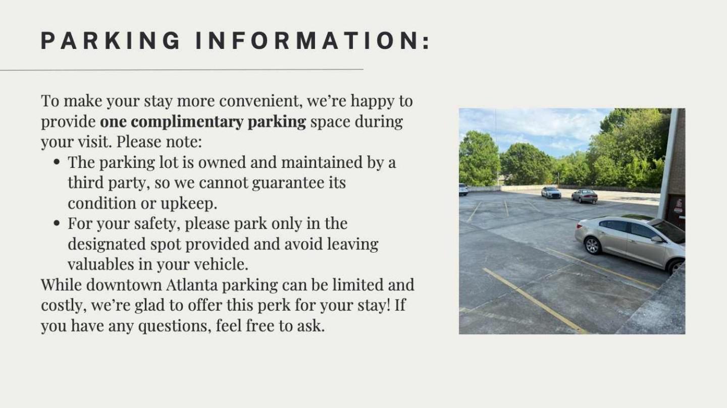 Atl Downtown 2br King Bed Free Parking Lm1003 Holiday home Atlanta