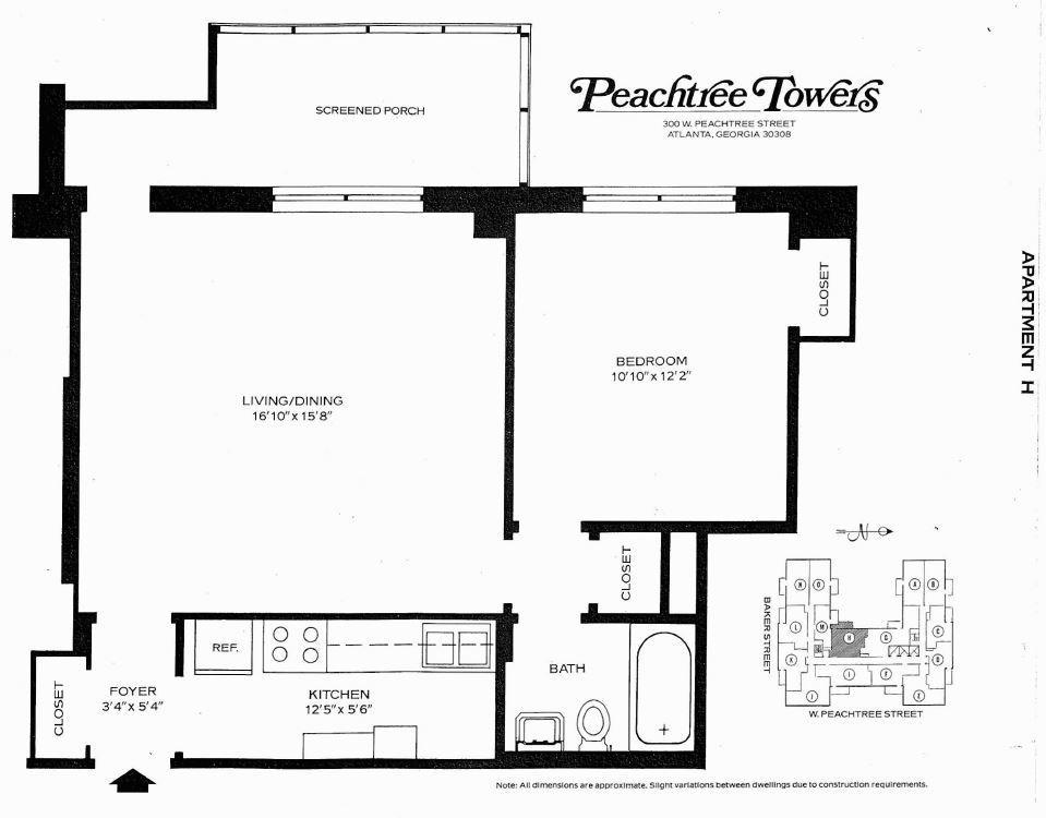 Downtown 1 Bedroom 18h *