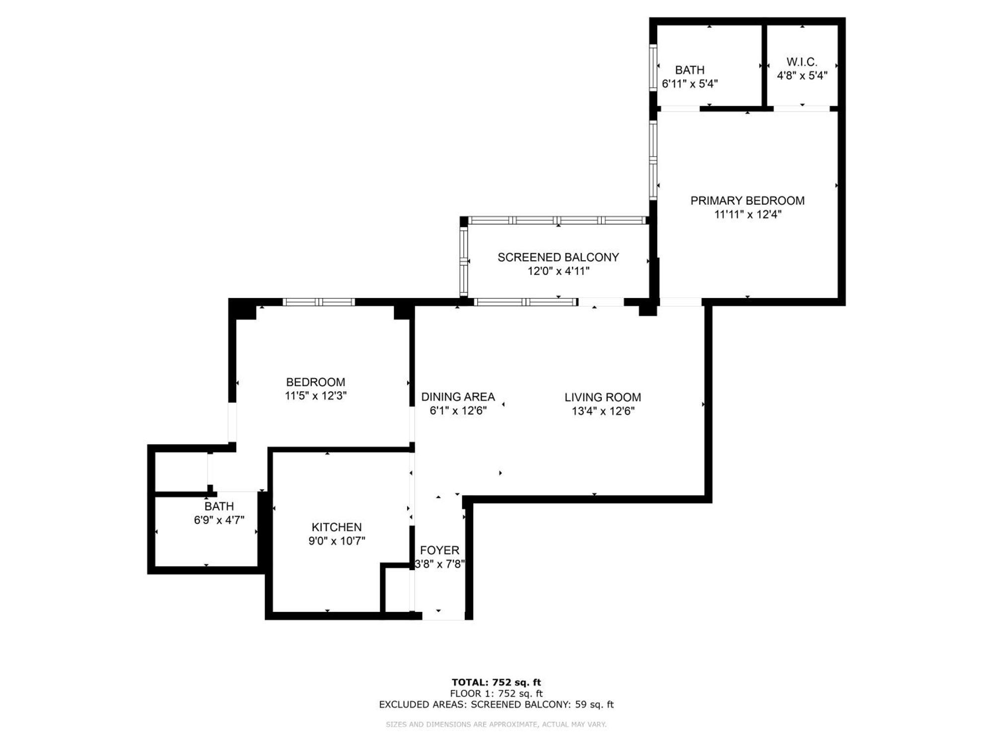 Apartment P8g Remodel 2br/2ba Downtown Atl-parking & Balcony *