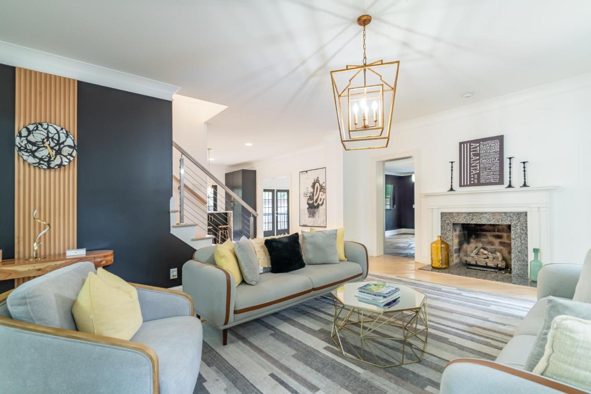The Black House At Victoria Mill Buckhead Atlanta